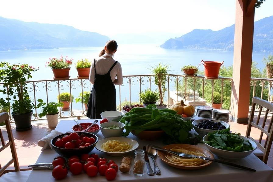 Cooking Class with Lake View